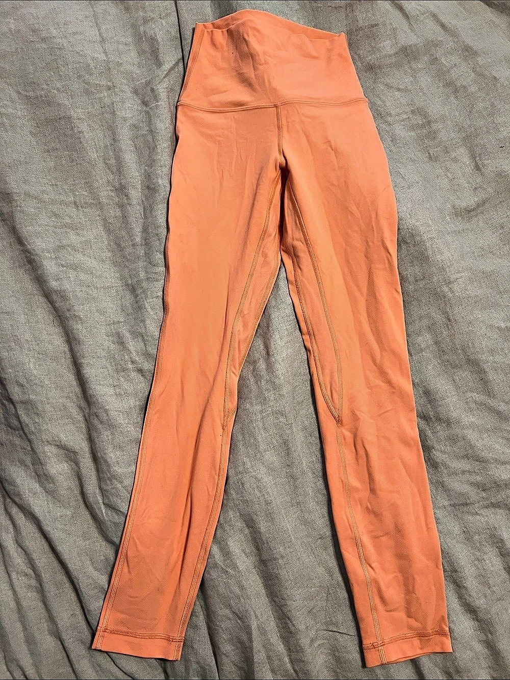 lululemon Align High-Rise Pant 25" Orange Leggings Size 2